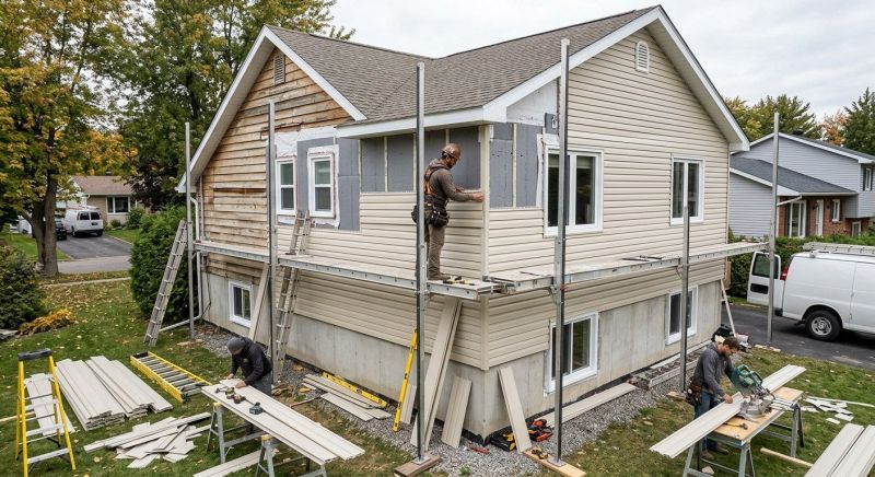 Dutch Lap Siding Installation in Nashua, NH