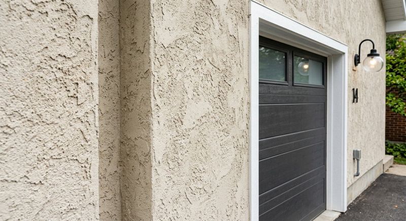 Garage Stucco Repair in Roseville, CA