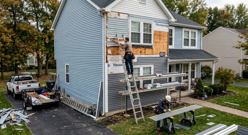 House Siding Installation in Danbury, CT