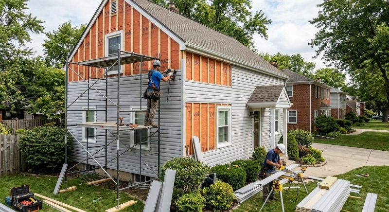 Residential Siding Installation in West Hartford, CT
