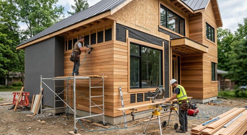 Wood Barn Siding Installation in Norwalk, CT